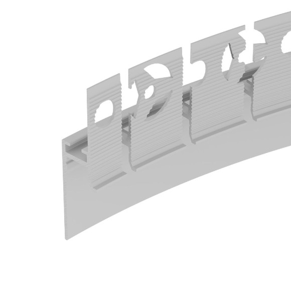 Алюминиевый профиль Arlight PLINTUS-FANTOM-BENT-H20-SIDE-2000 WHITE 043674(1)