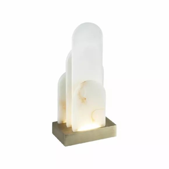 Настольная лампа Odeon Light Foros Hightech 5437/12TL, Бронза, Белый, Теплый белый