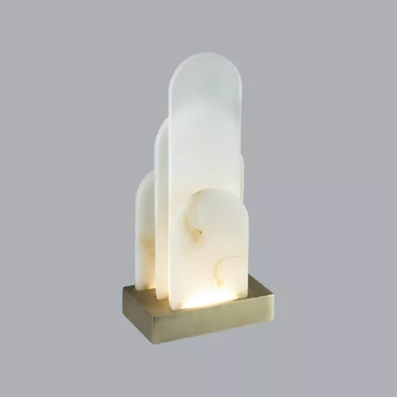 Настольная лампа Odeon Light Foros Hightech 5437/12TL, 3000, Теплый белый