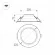 Встраиваемый светильник Arlight IM-Cyclone-R230-30W Warm3000 022524(2)