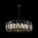 Подвесная люстра Loft IT Dakota 10300/800 Nickel, Никель, Прозрачный, Металл, декоративные элементы крупным планом
