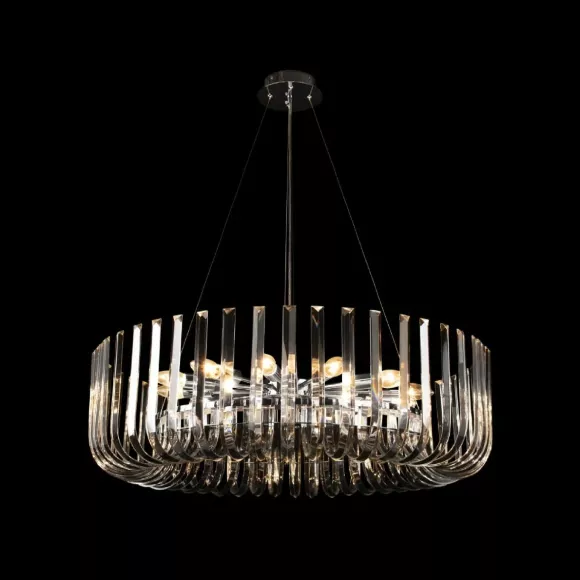 Подвесная люстра Loft IT Dakota 10300/800 Nickel, Никель, Прозрачный, Металл, декоративные элементы крупным планом Подвесная люстра Loft IT Dakota 10300/800 Nickel, Никель, Прозрачный, Металл, декоративные элементы крупным планом