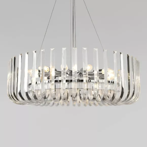 Подвесная люстра Loft IT Dakota 10300/800 Nickel, Модерн, Никель Подвесная люстра Loft IT Dakota 10300/800 Nickel, Модерн, Никель