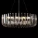 Подвесная люстра Loft IT Dakota 10300/800 Nickel, Модерн, Никель, Прозрачный