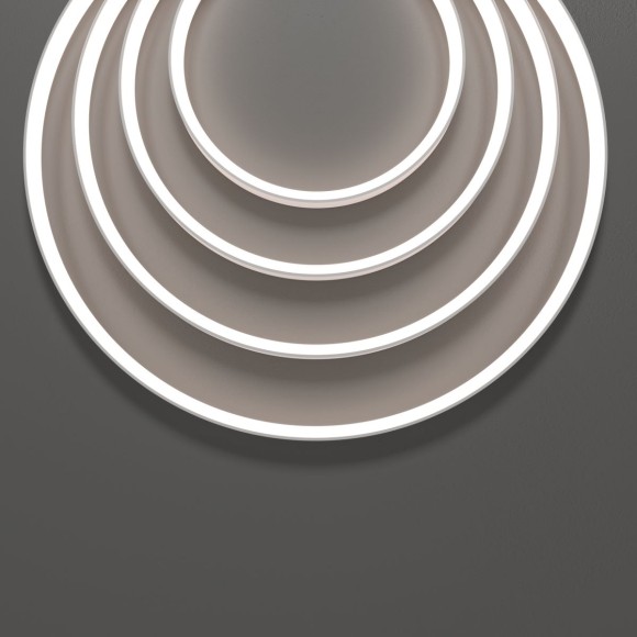 Термостойкий гибкий неон 13x7 24В 9,6Вт/м 4000K IP67 5м (вертикальный изгиб) 432055