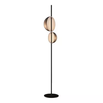 Торшер DeLight Collection Floor lamp 10728F black/gold