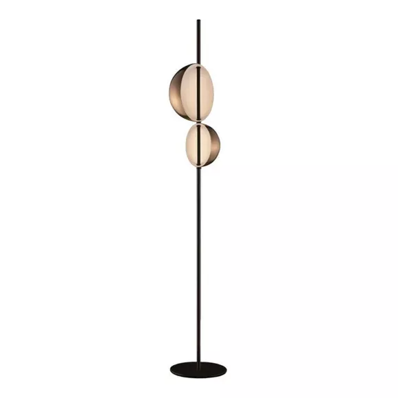Торшер DeLight Collection Floor lamp 10728F black/gold