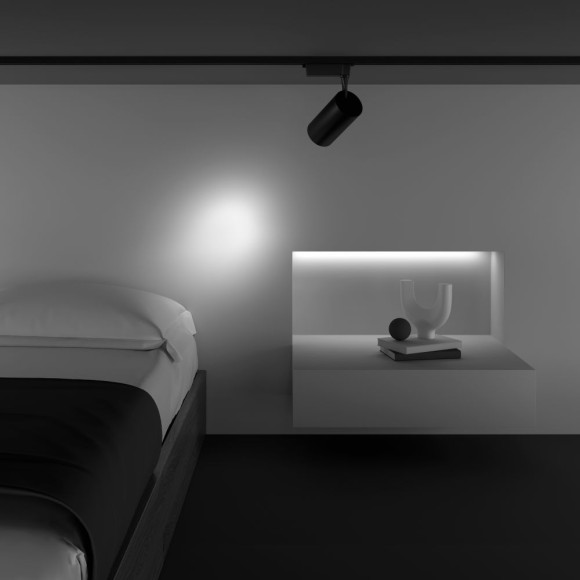 Трековый светильник Maytoni Technical Vuoro TR003-1-36W3K-S-B