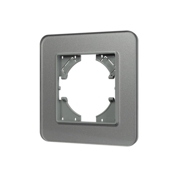 Рамка стеклянная на 1 пост Arlight FRM-OMALI-GS-1-GR 049665