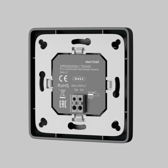 Кнопочная настенная панель управления Maytoni Dali 721045