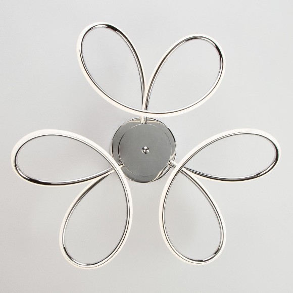 Потолочный светодиодный светильник Eurosvet Lozanna 90083/3 хром