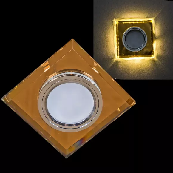 Встраиваемый светильник Reluce 16310-9.0-001LF MR16+LED3W TEA Встраиваемый светильник Reluce 16310-9.0-001LF MR16+LED3W TEA