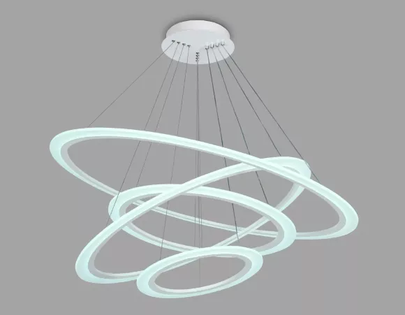 Подвесная люстра Ambrella Light Acrylica Original FA4363, 3000, Теплый белый