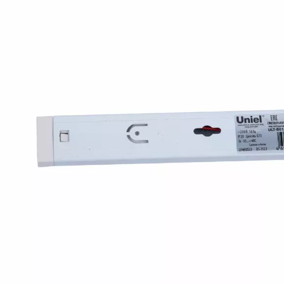 Линейный светильник Uniel ULT-B01C T8x1/L150 WHITE UL-00011257, Белый, Металл, Современный стиль, светодиодный модуль Линейный светильник Uniel ULT-B01C T8x1/L150 WHITE UL-00011257, Белый, Металл, Современный стиль, светодиодный модуль