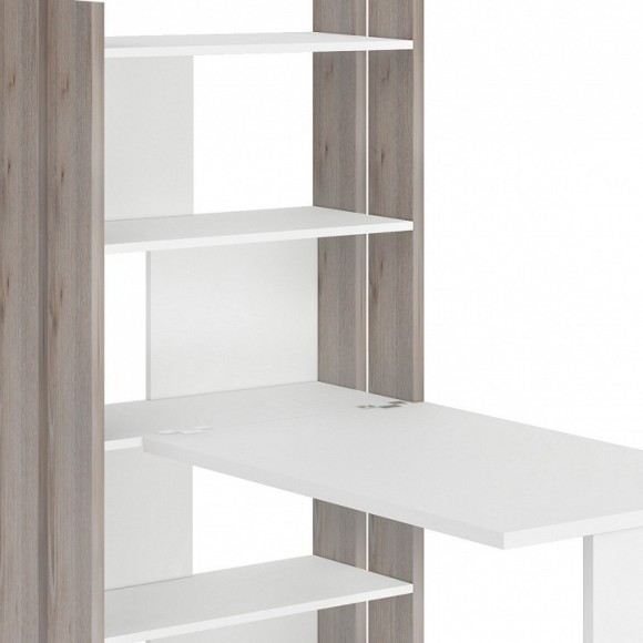 Стол компьютерный Домино Лайт СТЛ-ОВ+С100Прям без тумбы MER_STL-OV-S100Pryam_bez_tumby_NBE