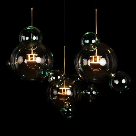 Подвесная светодиодная люстра Loft IT Bolle 2027-S3 Blue