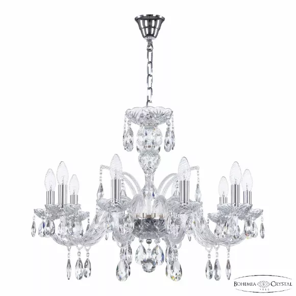 Подвесная люстра Bohemia Ivele Crystal 118/10/240 Ni