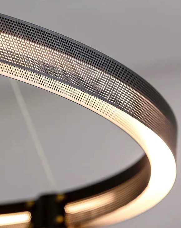 Подвесная светодиодная люстра Delight Collection Admiral MD19030068-1B black/gold