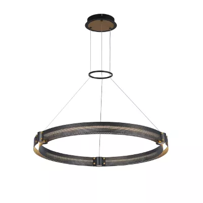 Подвесная люстра Delight Collection Admiral MD19030068-1B black/gold
