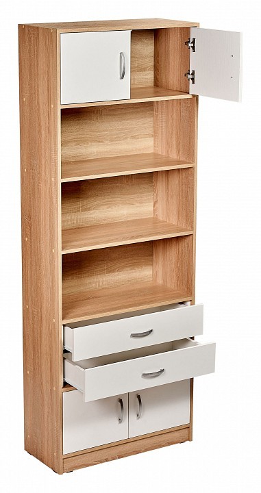 Стеллаж комбинированный Либерти-51 MAS_Stellazh_Liberti-51DB