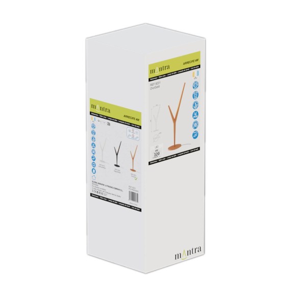 Настольная лампа Mantra Arrecife 9231