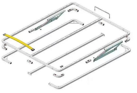 Кровать полутораспальная Герда LDV_28178