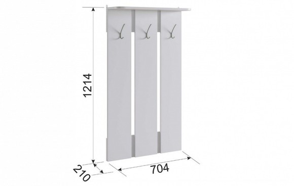 Вешалка-полка Реал 1 MBS_PR-0029-1544