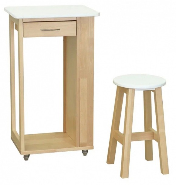 Тумба с табуретом Мебелик ML_4630216191528