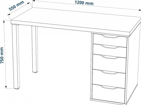 Стол письменный Ингар SHST_S00432