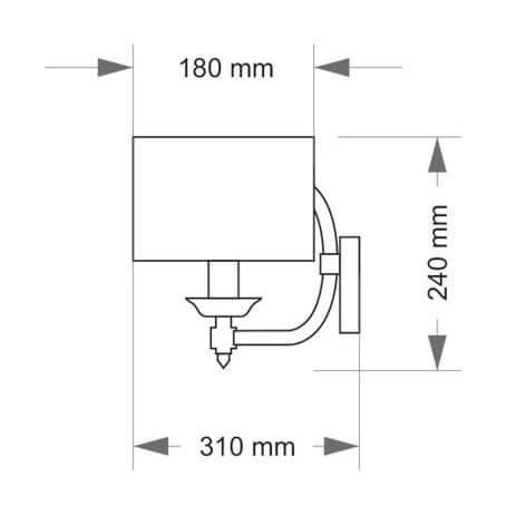 Бра Kutek Mood Cero CER-K-1 (N)