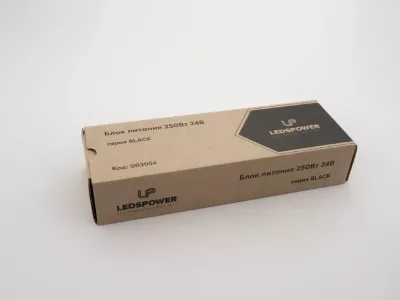Блок питания LEDS POWER 250Вт 24В BLACK 003054