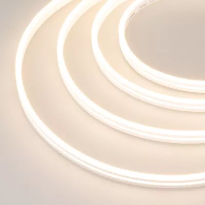 Светодиодная лента герметичная Arlight MOONLIGHT-SIDE-A168-4x10mm 24V Warm2700 7.2 W/m, IP65, 2835, 5m, wire x1 040992