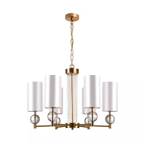 Подвесная люстра Arte Lamp Matar A4027LM-6PB Подвесная люстра Arte Lamp Matar A4027LM-6PB