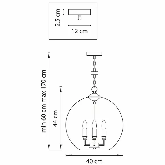 Подвесная люстра Lightstar Sferico 729134, Модерн, Прозрачный Подвесная люстра Lightstar Sferico 729134, Модерн, Прозрачный