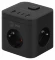 Сетевой фильтр ЭРА CUBE-3es-1,5m-4USB-B куб с заземлением с выключателем 3 розетки+4xUSBA+C 1,5м 16А черный Б0069074
