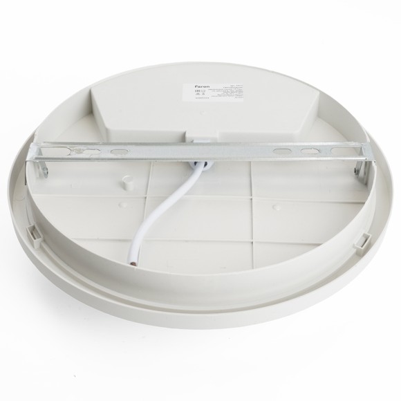 Настенно-потолочный светильник Feron 51513 Светодиодный светильник серии TR ЖКХ Круг 18Вт, 4000К, опал, IP65