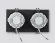 Встраиваемый светильник Ambrella Light GX Standard Tech Techno Spot TN52344, Черный, Металл, Минимализм стиль, вид сверху