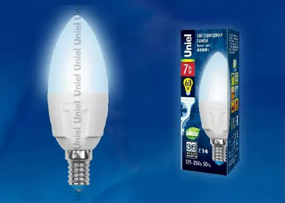 Лампа светодиодная (UL-00002005) Uniel E27 12W 6500K матовая LED-A60 12W/DW/E27/FR PLP01WH, Холодный белый, Китай Лампа светодиодная (UL-00002005) Uniel E27 12W 6500K матовая LED-A60 12W/DW/E27/FR PLP01WH, Холодный белый, Китай