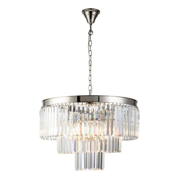 Подвесная люстра iLamp Triumph 7383/8P Nickel