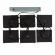 Встраиваемый светильник Uniel ULP-1010-42W/4000K IP54 GRILYATO OPAL BLACK KIT06 UL-00012834