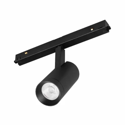 Трековый магнитный светильник Arlight MAG-ORIENT-SPOT-R45-12W Day4000 (BK, 50 deg, 48V) 050134