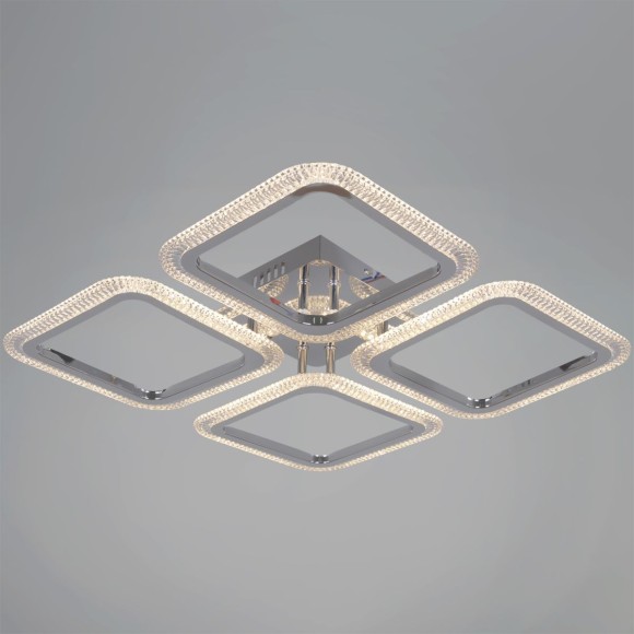 Потолочная светодиодная люстра с пультом управления Reluce 09838-0.3-04 CR