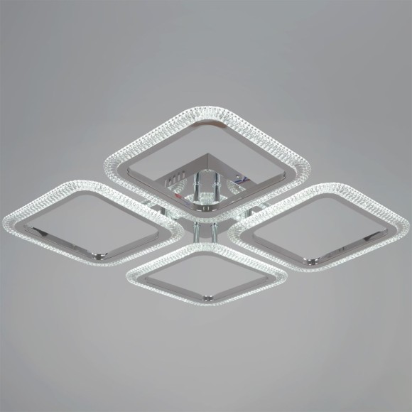 Потолочная светодиодная люстра с пультом управления Reluce 09838-0.3-04 CR