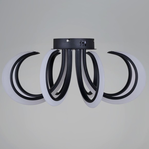 Потолочная светодиодная люстра Reluce 74390-0.3-08S black