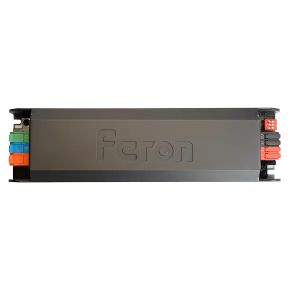 Трансформатор для светодиодной ленты с плавным пуском и диммированием Feron LB004 300W 24V IP20 52126 Трансформатор для светодиодной ленты с плавным пуском и диммированием Feron LB004 300W 24V IP20 52126