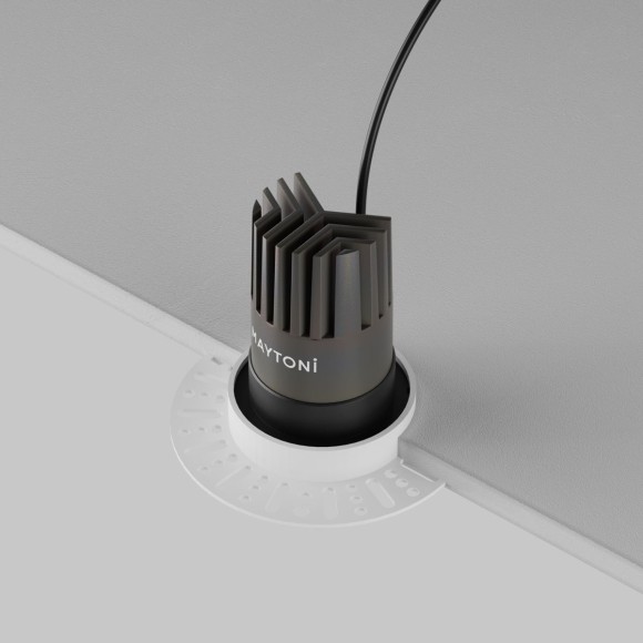 Встраиваемый светильник Maytoni Technical Dip DL124-10W-4K-TRS-B