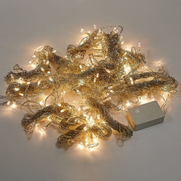 Гирлянда Занавес Uniel ULD-C3030-192/DTA WARM WHITE IP20 UL-00012096