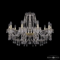 Подвесная люстра Bohemia Ivele Crystal 1403/10/300 G