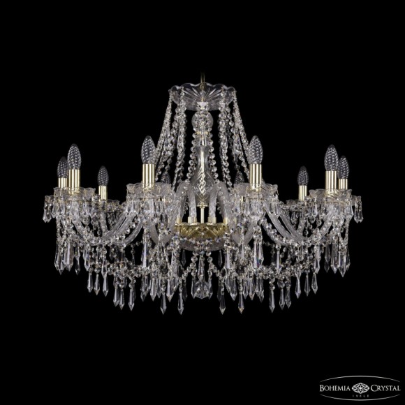 Подвесная люстра Bohemia Ivele Crystal 1403/10/300 G