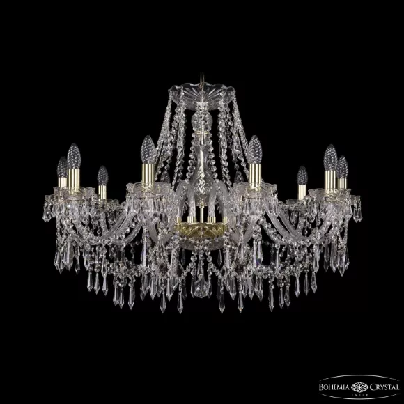 Подвесная люстра Bohemia Ivele Crystal 1403/10/300 G Подвесная люстра Bohemia Ivele Crystal 1403/10/300 G